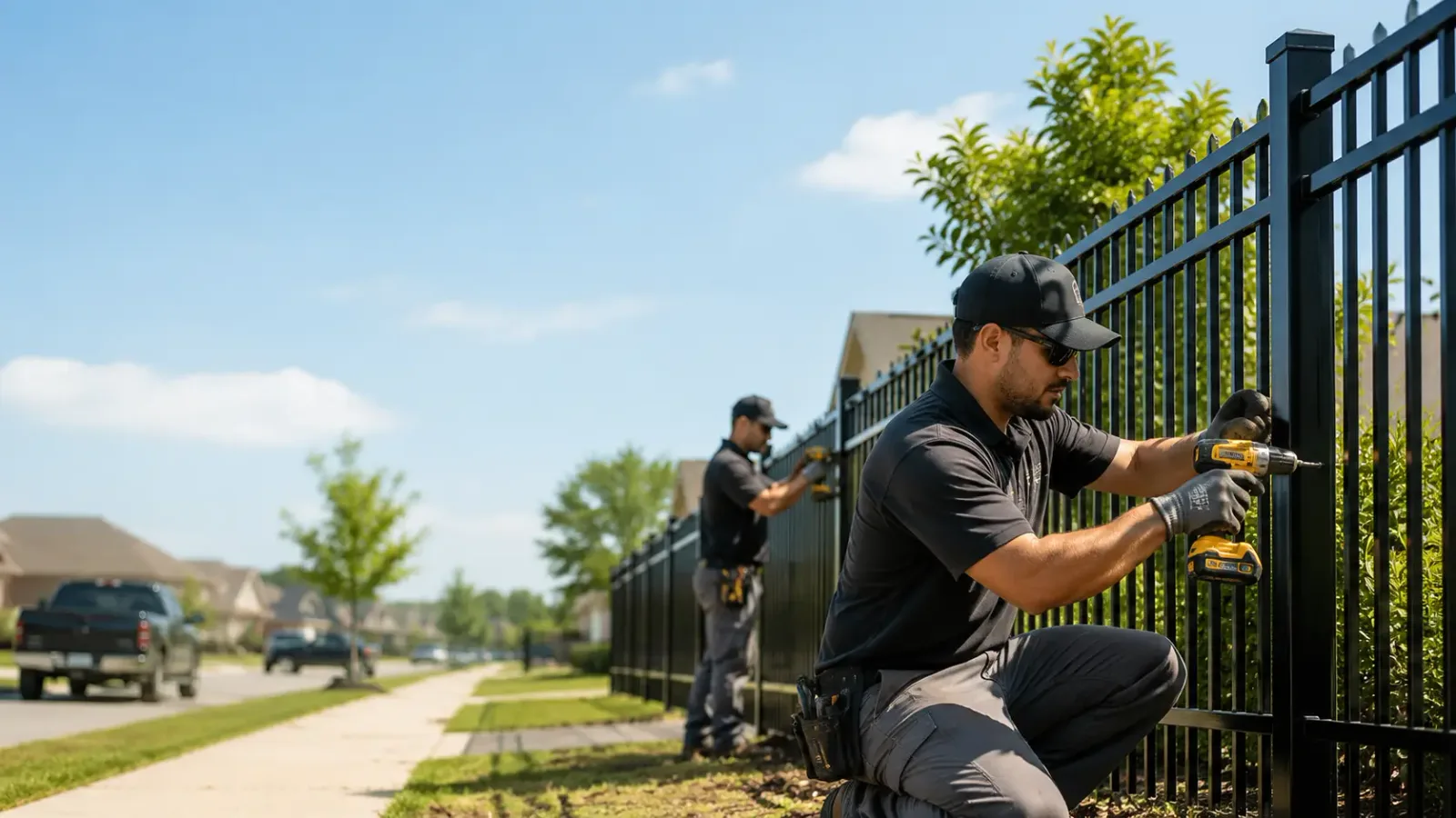 Metal Fence Installation in Axis, AL
